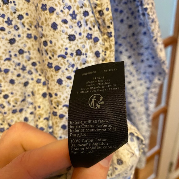Ikks Floral Pattern Button Down - Picture 4 of 4